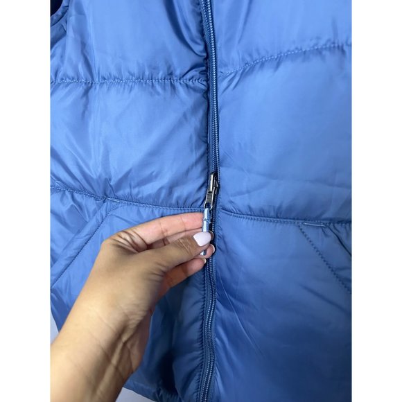 Columbia Sky Blue Reversible Puffer Vest XS-S - Picture 3 of 7